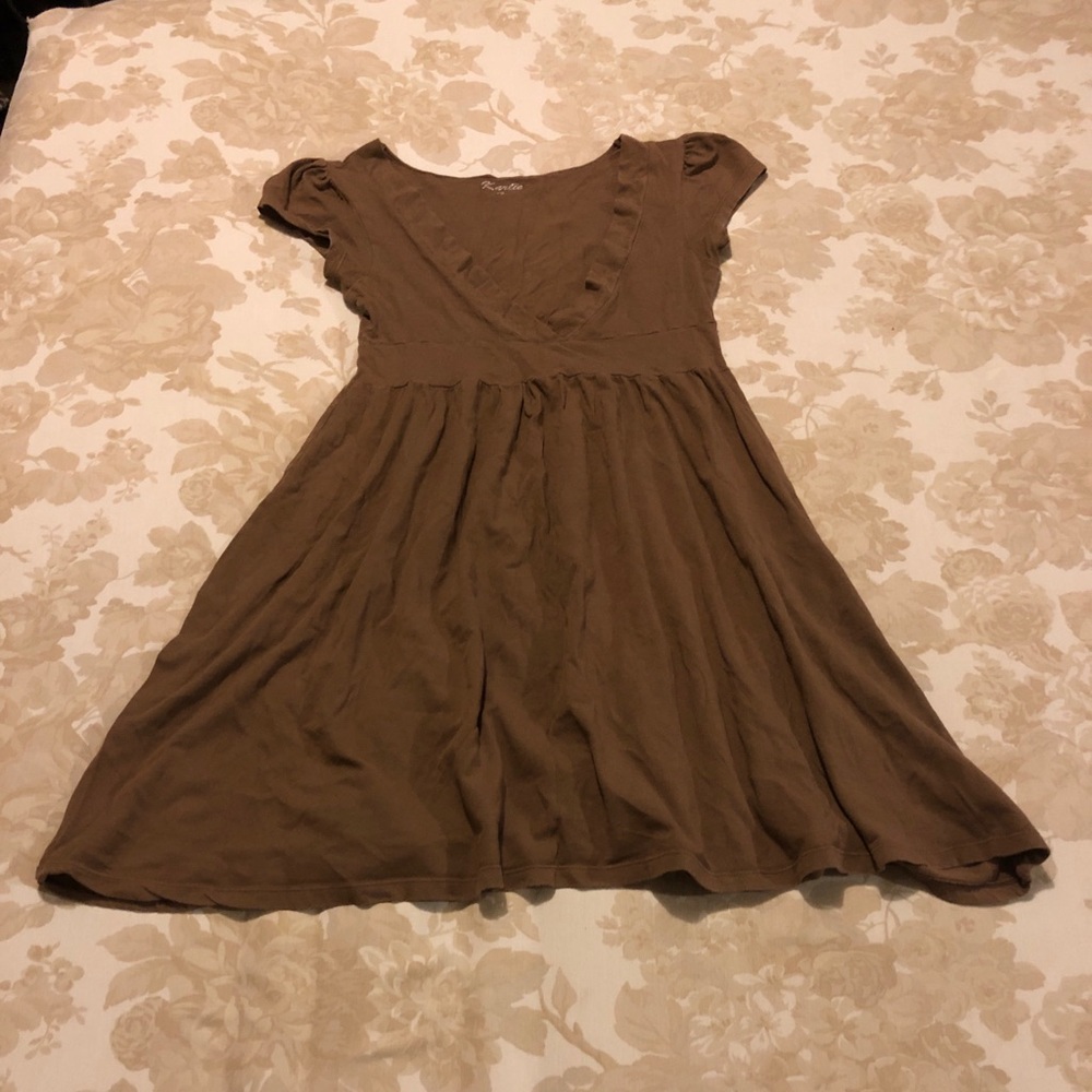 Brown Cotton Dress/Tunic